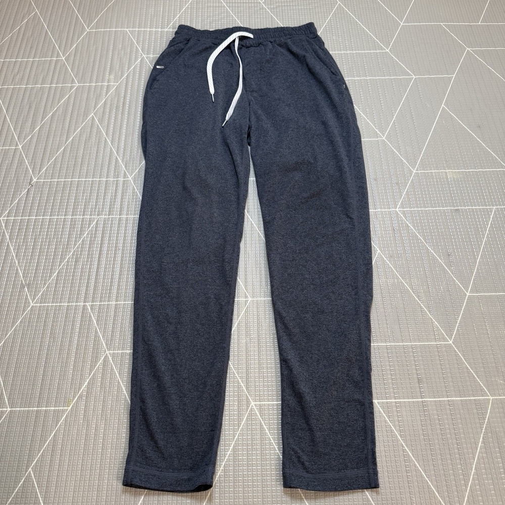 Vuori Ponto Performance Pants Men's S Gray Soft Sweatpants Lounge Stretch